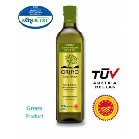Extra panenský olivový olej ORINO P.D.O. Sitia 500ml tin